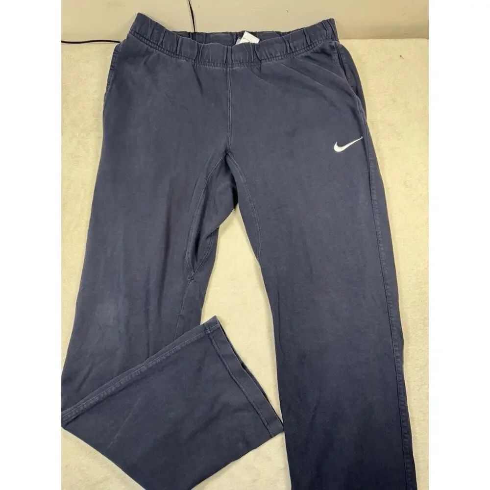 Nike Men’s Navy Sweatpants Athletic Lounge Jogger Pants Size M